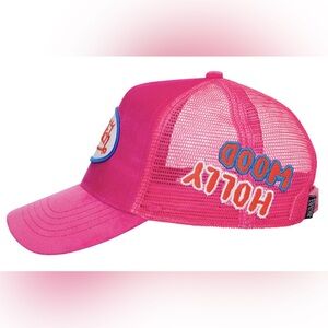NWT Von Dutch Hollywood Velvet Hot Pink Trucker Hat